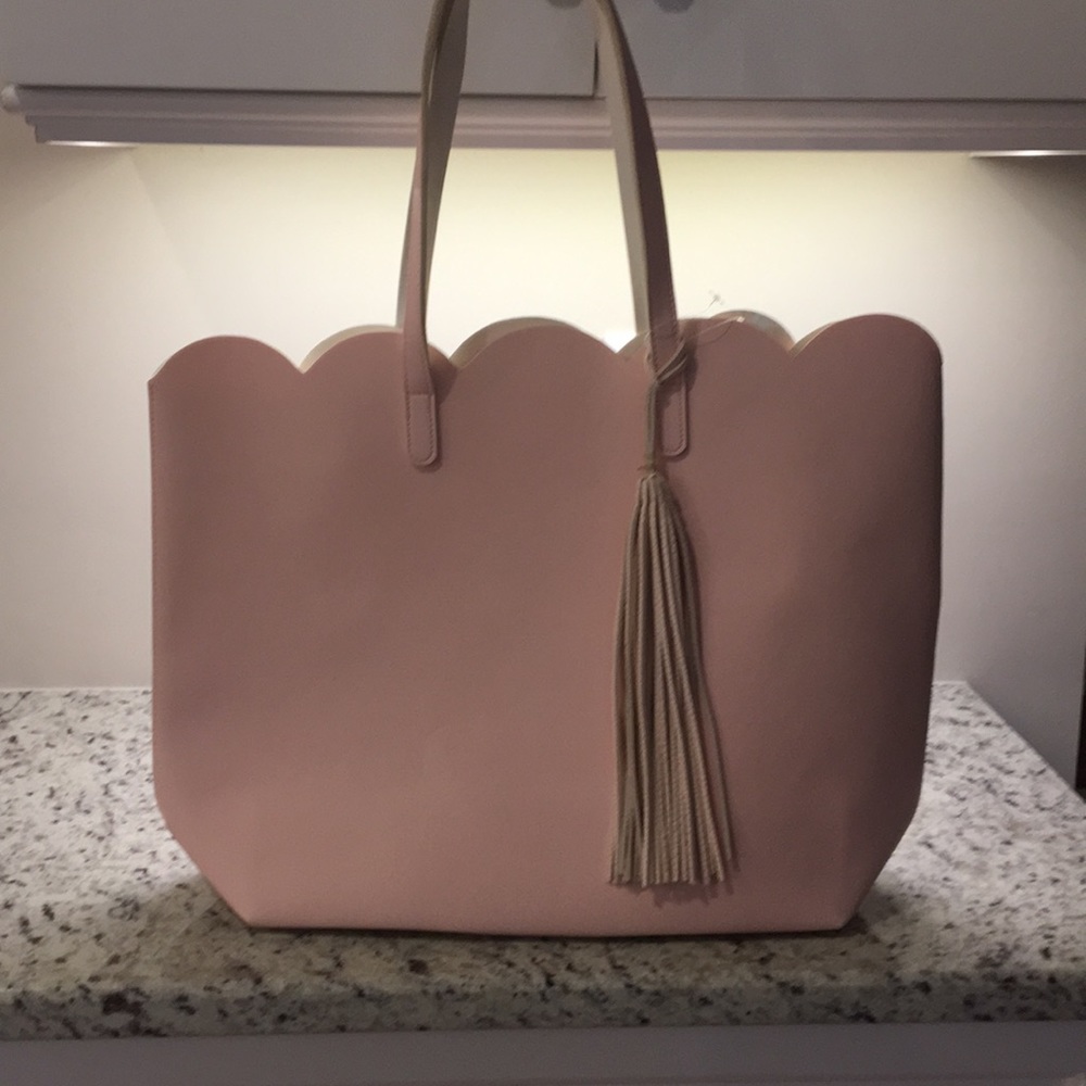 NWT pink tote bag